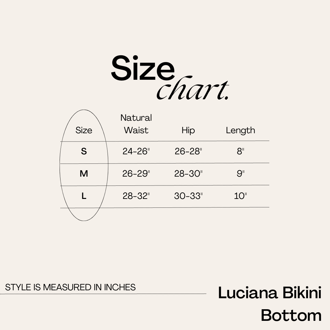Luciana Bikini Set (Brown)