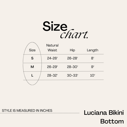 Luciana Bikini Set (Brown)