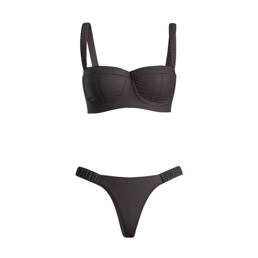 Luciana Bikini Set (Brown)