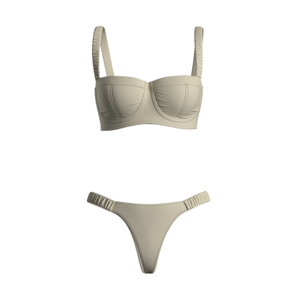 Luciana Bikini Set (Off- White)